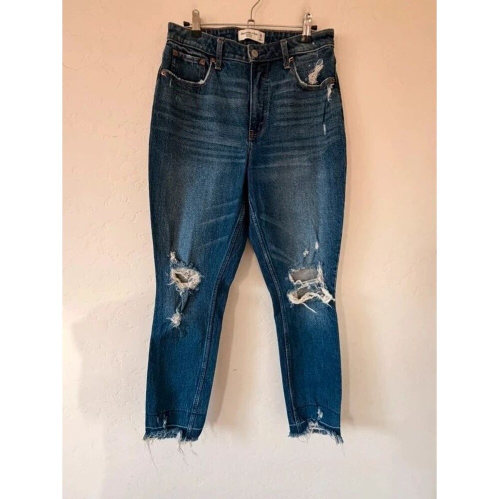 Abercrombie & Fitch High Rise Skinny Jeans Size 6/28L
